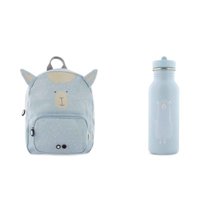 Trixie Alpaka Rucksack und Flasche