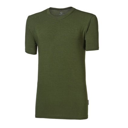 Progress Original Bambus Lite dětské khaki triko (EU Größe 116/122)