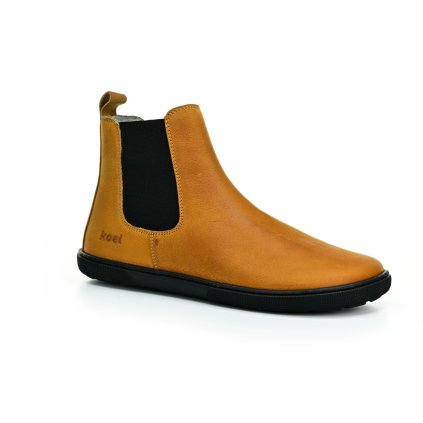 Koel4kids Filas Merino Miel zimní chelsea barefoot kozačky (EU Größe 37, Innenschuhlänge 240, Innenschuhbreite 89)