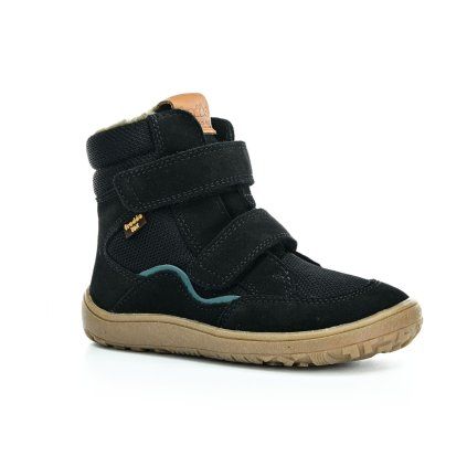 schwarze Winterstiefel
