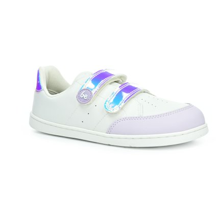 Be Lenka Energise Kids White & Iridescent celoroční nízké barefoot boty (EU Größe 22, Innenschuhlänge 146, Innenschuhbreite 64)