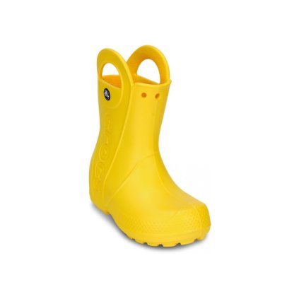 Crocs Handle it Rain Boot – Gelbe Barfußgummistiefel