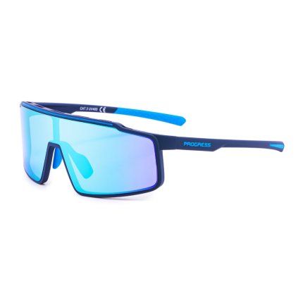 Blaue Sportbrille mit Etui Progress - Little Shoes