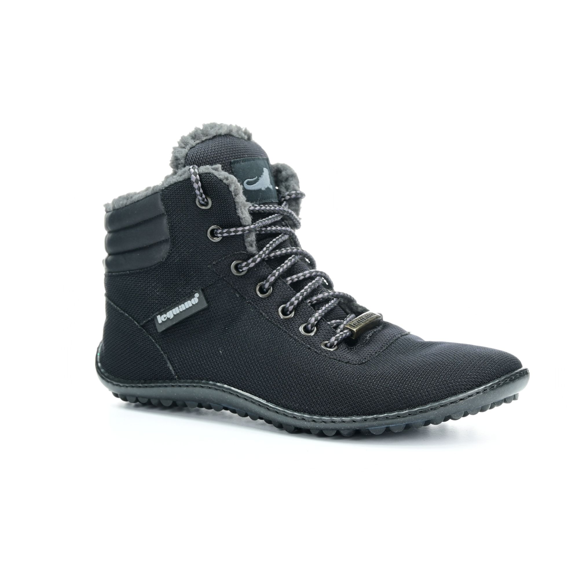 Leguano Schwarz Kosmo Barfuß-Stiefel - Gr. - 38 - Bild 4