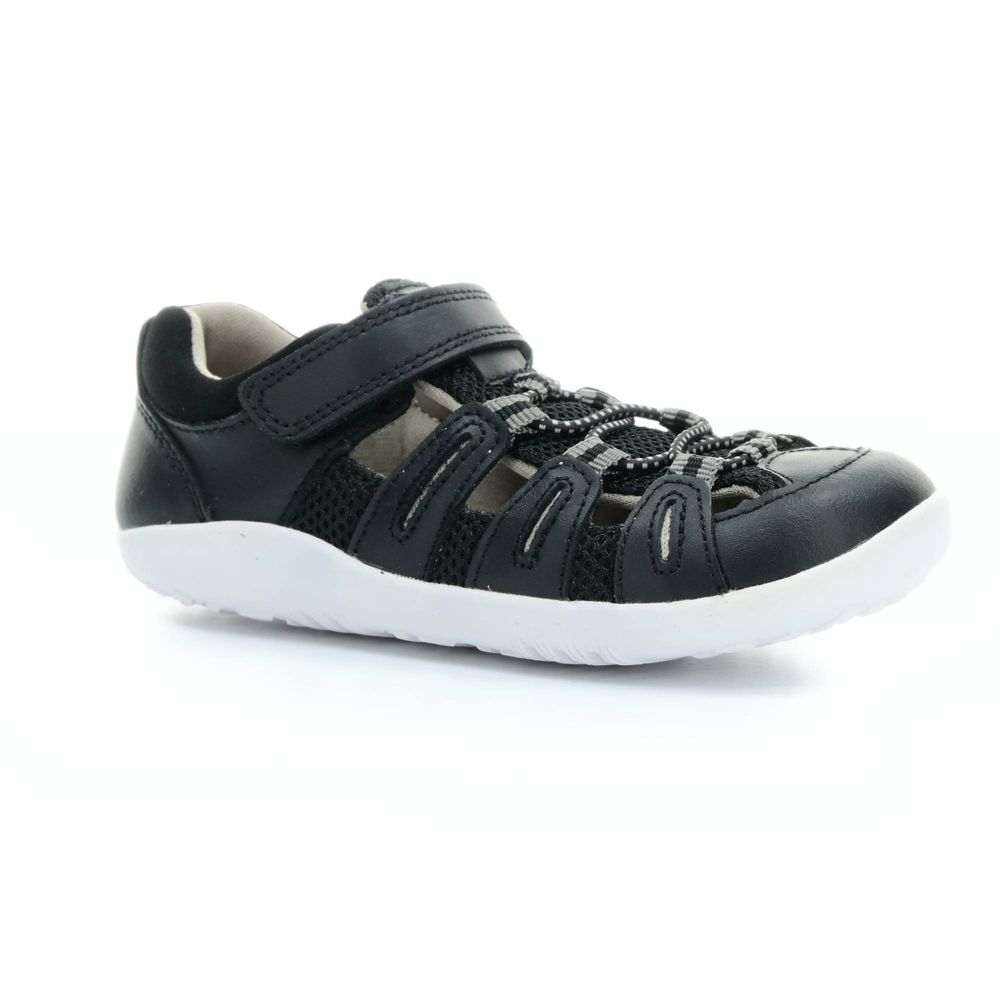 Bobux Summit Black + Charcoal Sandalen EU Größe: 20, Innenschuhlänge: 130, Innenschuhbreite: 55