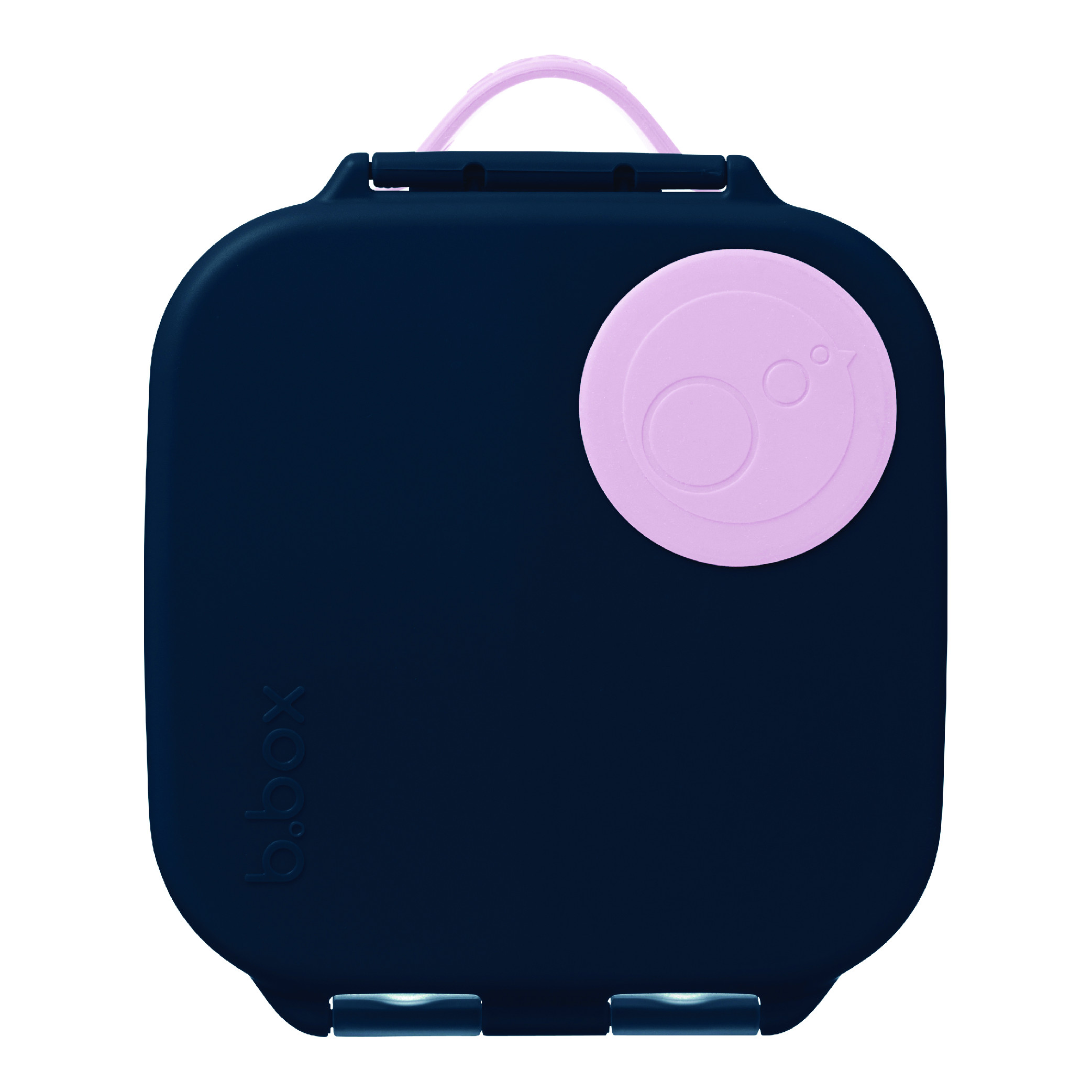 B.box Blau,Rosa Mini Lunchbox - Indigo Rose (Mittel)