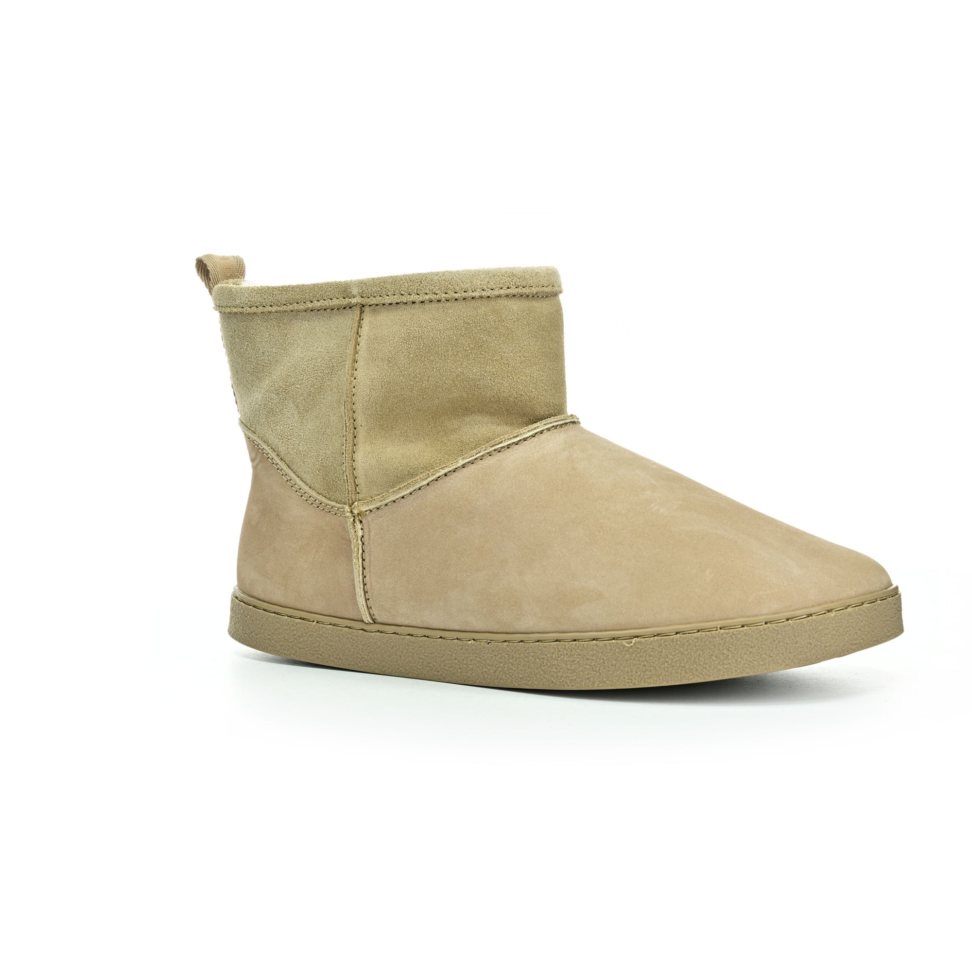 Groundies Damen Beige Stiefeletten Cozy Low - Bild 2