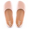 Puderrosa Barfuß-Ballerinas