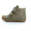Bundgaard Petit Mid Winter Strap Army WS grüne Barfuß-Stiefeletten