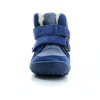 kinder winterblaue barfußschuhe mit membran