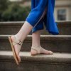 Angles Aura Beige Sandalen