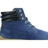 blaue Schuhe
