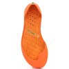 orangefarbene Schuhe