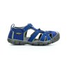 blaue Sandalen