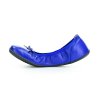 Blaue Damenballerinas