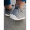 Barfuß-Sneaker Be Lenka Stride grau weiß 94501 Größe L V 1