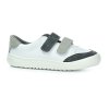 Weiße und graue Ganzjahres-Barfußschuhe von Jonap - Little Shoes