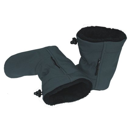 Czapka softshellowa Adom w kolorze szarym