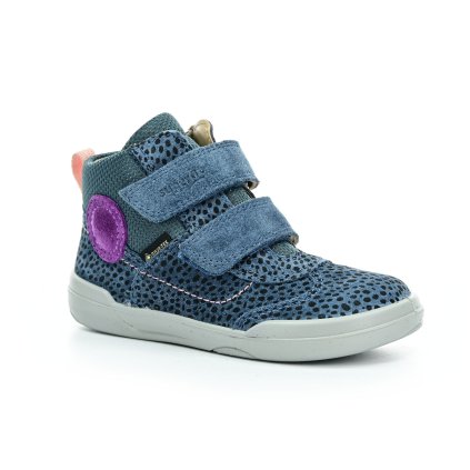 Superfit Superfree Nappa Hellblau/Lila barefoot boty (Rozmiar 20, Wewnętrzna długość buta 130, Wewnętrzna szerokość buta 59)