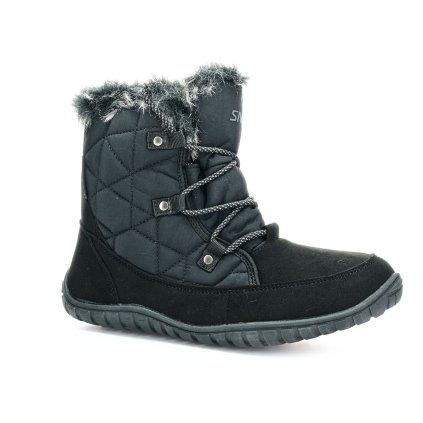 zimowe buty na boso