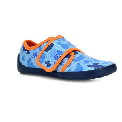 Affenzahn Slipper Cotton Move Elephant barefoot tenisky (Rozmiar 21, Wewnętrzna długość buta 140, Wewnętrzna szerokość buta 59)