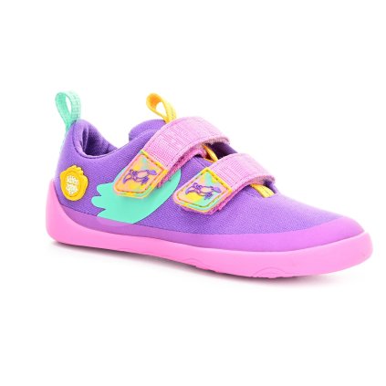 Affenzahn Sneaker Cotton Happy Creative Toucan barefoot tenisky (Rozmiar 21, Wewnętrzna długość buta 138, Wewnętrzna szerokość buta 56)