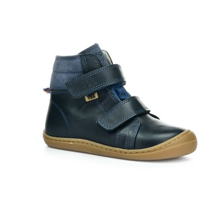 Koel Brandon 2.0 WP Wool Blue zimní barefoot boty (Rozmiar 21, Wewnętrzna długość buta 135, Wewnętrzna szerokość buta 56)