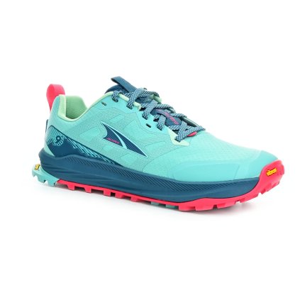 Altra Lone Peak 9+ W Teal sportovní tenisky (Rozmiar 38, Wewnętrzna długość buta 240, Wewnętrzna szerokość buta 88)