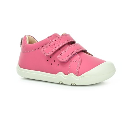 Geox Steppieup Fuchsia celoroční nízké barefoot boty (Rozmiar 22, Wewnętrzna długość buta 139, Wewnętrzna szerokość buta 60)