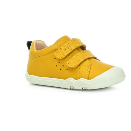 Geox Steppieup Ochreyellow/Navy celoroční nízké barefoot boty (Rozmiar 22, Wewnętrzna długość buta 139, Wewnętrzna szerokość buta 60)
