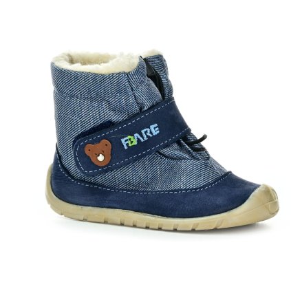 Zimowe buty dziecięce boso Fare - Little Shoes
