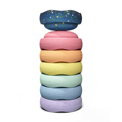 Stapelstein Spring Special Mini Rainbow pastel - Little Shoes
