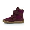 Froddo G3160233-7 Bordeaux barefoot zimní boty (Rozmiar 23, Wewnętrzna długość buta 150, Wewnętrzna szerokość buta 62)