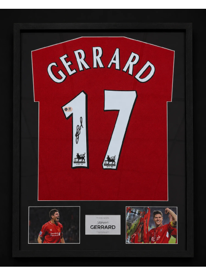 2987 steven gerrard podepsany dres