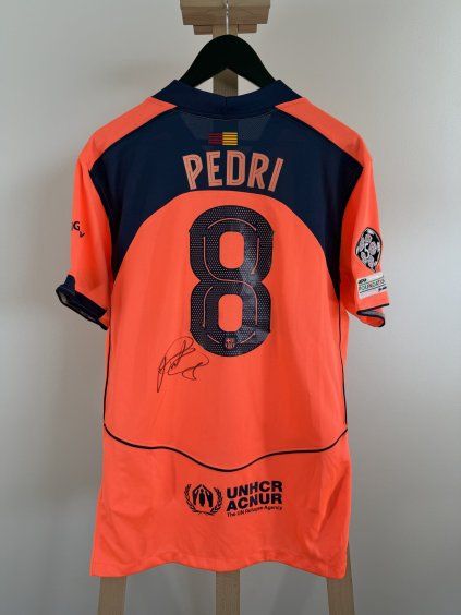 3086 pedri podepsany dres