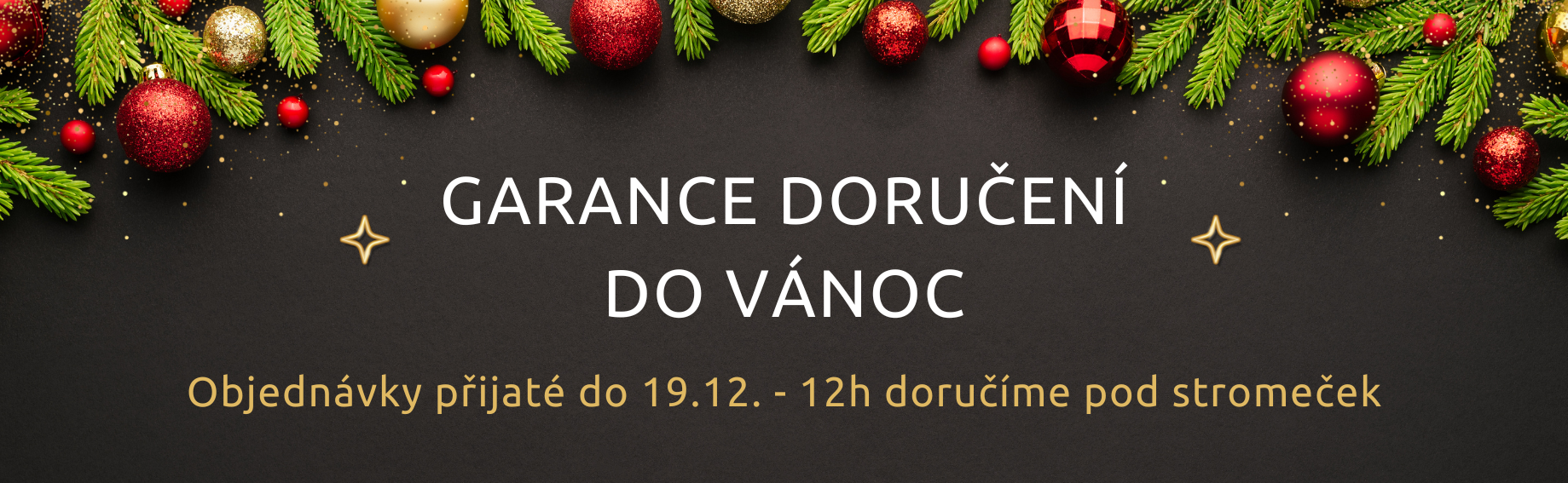 garance doručení do vanoc