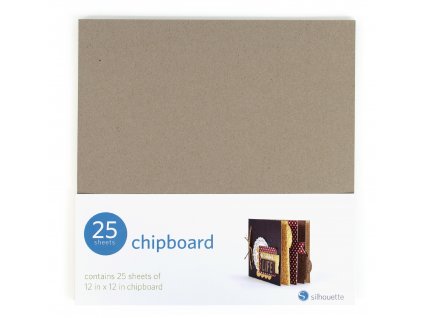 12"x12" "chipboard" pevné papíry