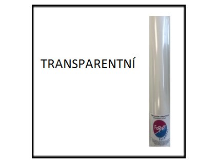 TRANSPARENTNÍ matná 31,5*100cm