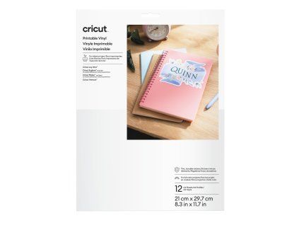 BÍLÝ VINYL potisknutelný samolepicí Cricut