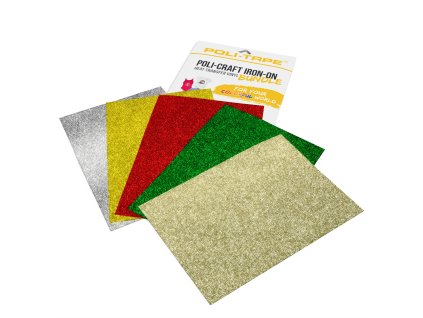 POLI CRAFT HTV Bundle (Christmas Glitter) 240801