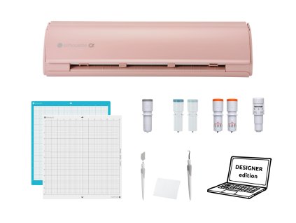 Růžové C5Alpha + s noži a nářadím