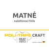 MATNÉ nažehlovací folie POLI-TAPE CRAFT