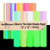 Glow in the dark 9pcs1
