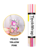 PEACH YELLOW PINK