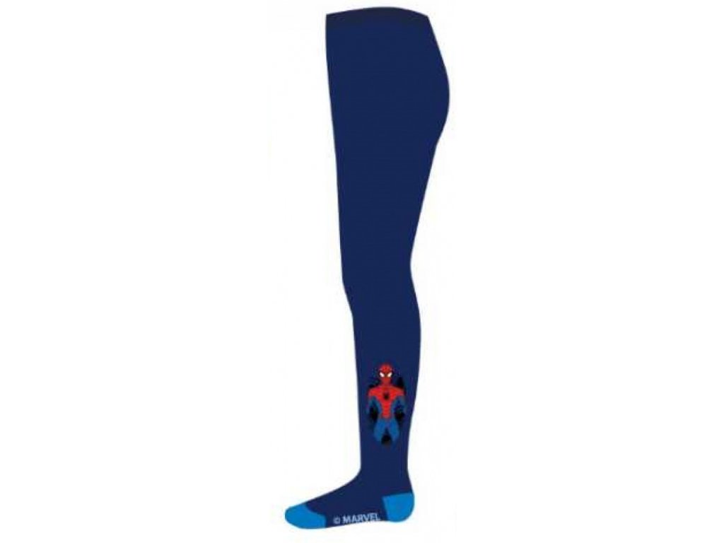 Pančuchové nohavice Spiderman - tmavomodré (Farba tmavomodré, Veľkosť 128-134)