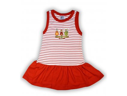 Letné šaty - Červená Čiapočka (Farba Červená Čiapočka, Veľkosť 116)