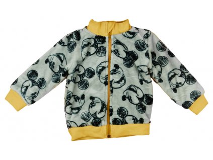 Wellsoftový kabátik Mickey (Veľkosť 110)