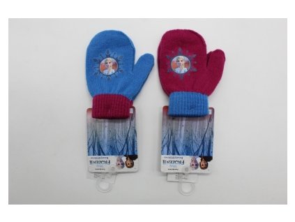 Setino Kojenecké pletené rukavice Frozen (Farba Fialové, Veľkosť 1-2r)