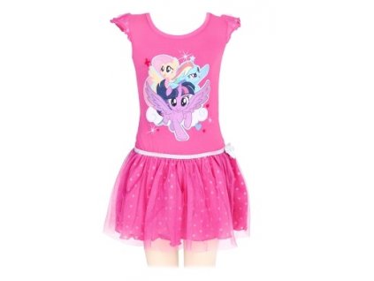 Letné šaty My Little Pony - bledoružové (Farba bledoružové, Veľkosť 110)