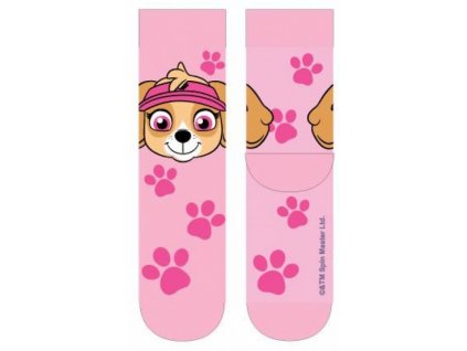 Ponožky Paw Patrol Girl - Paws (Farba Paws, Veľkosť 31/34)